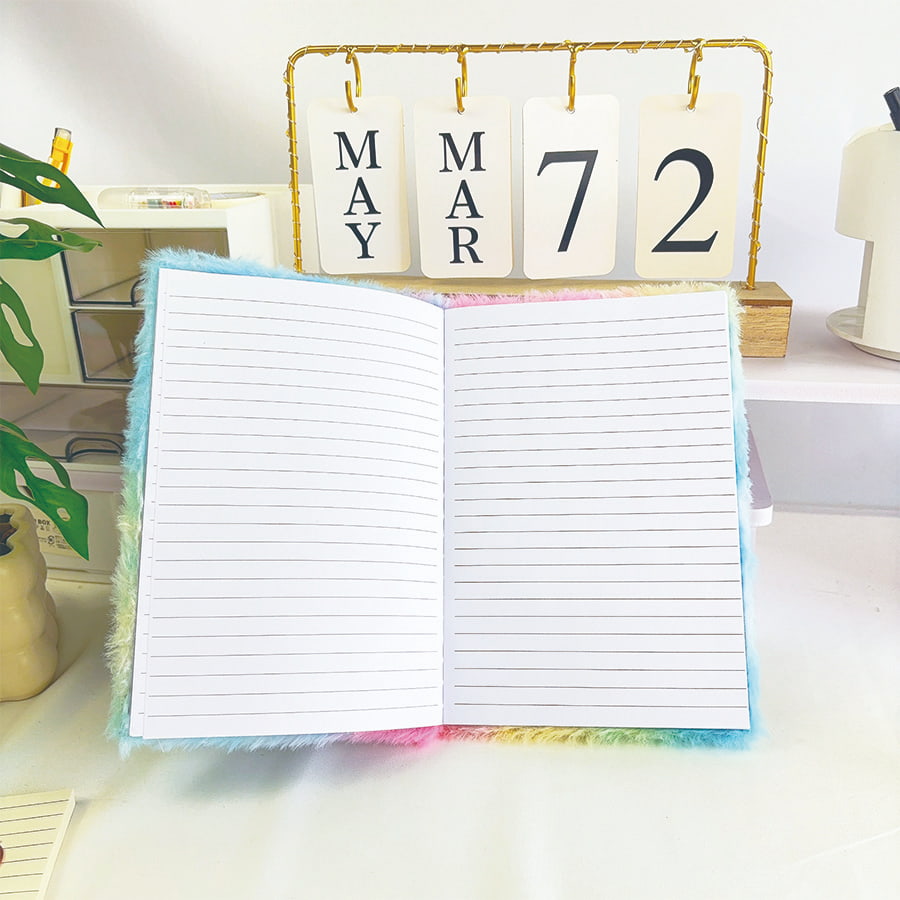 A5 かわいいリトルモンスターダイアリーぬいぐるみノート